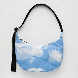 Baggu Medium Nylon Crescent bag in Clouds